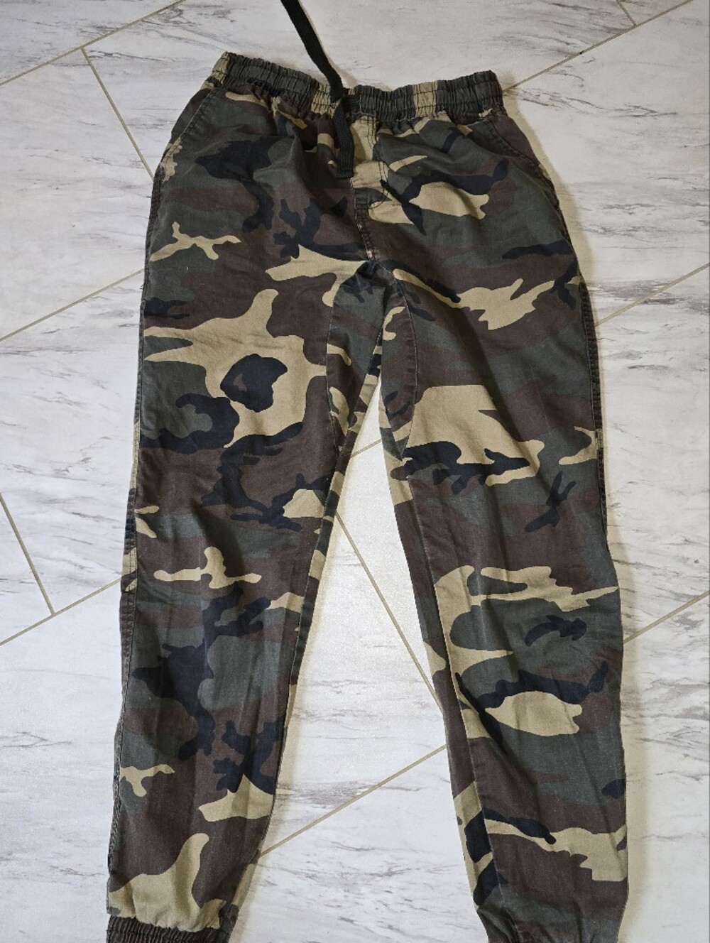 Avalanche Camo Cotton Jogger Pants Medium Woodland Military Pants